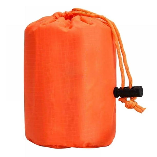 Lightweight Waterproof Thermal Emergency Blanket and Poncho Camping Bivy Sack with Portable Drawstring Bag for Outdoor Adventure WAEKIYTL Emergency Survival Sleeping Bag Set Lightweight Waterproof Thermal Emergency Blanket and Poncho Camping Bivy Sack with Portable Drawstring Bag for Outdoor Adventure WAEKIYTL Emergency Survival Sleeping Bag Set